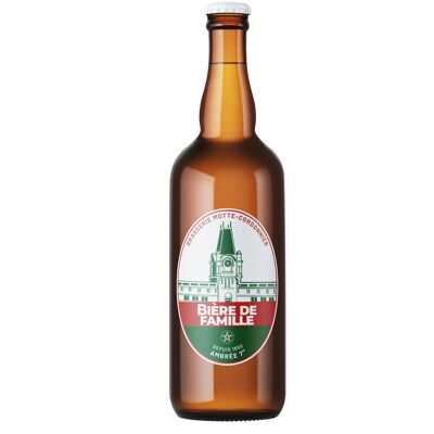 Bière Ambrée Bière de Famille 7° 75cl