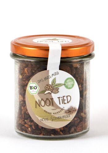 Nötti - chocolat / muesli aux noix bio sans céréales