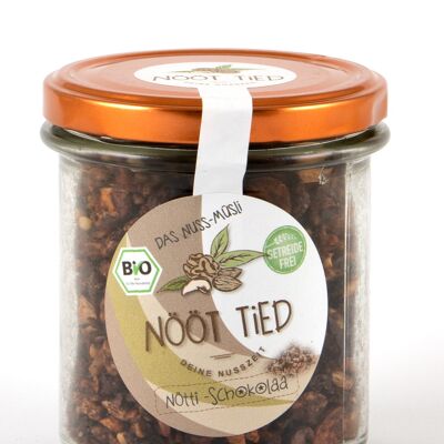 Nötti - chocolate / muesli de nuez orgánico sin cereales