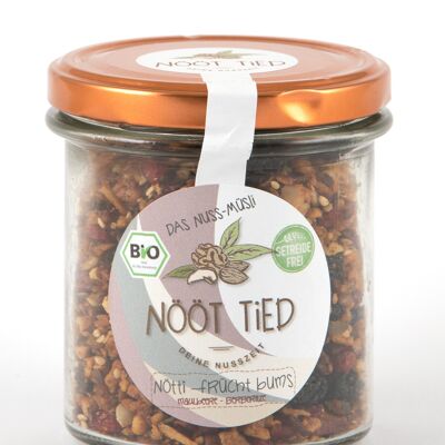 Nötti - barboni di frutta / muesli di noci biologico senza cereali