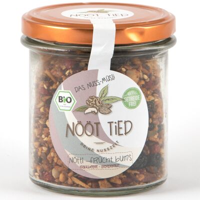 Nötti - fruit bums / muesli de nueces orgánico sin cereales