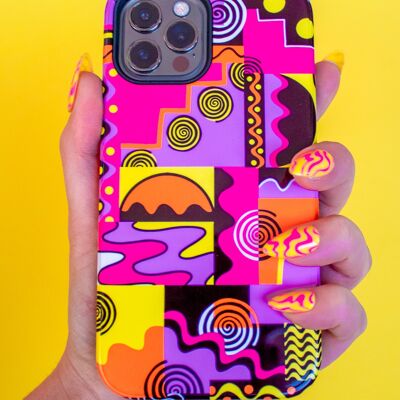 90'S SUNSET PHONE CASE - iPhone XR