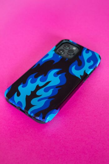 COQUE DE TÉLÉPHONE FLAME - BLU/BLK - iPhone XS Max 2