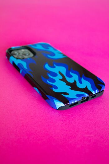 COQUE DE TÉLÉPHONE FLAME - BLU/BLK - iPhone XS Max 3