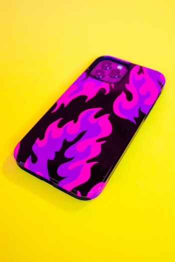 COQUE DE TÉLÉPHONE FLAMME - PNK/PUR - Apple iPhone 7 Plus 2