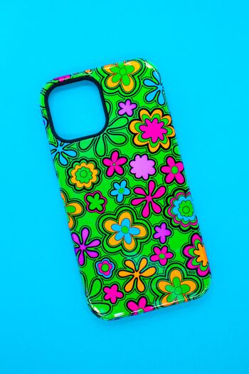 COQUE DE TÉLÉPHONE LIME FLOWER POWER - Apple iPhone 8 2