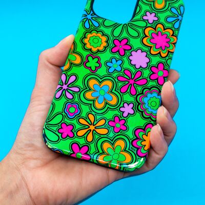 LIME FLOWER POWER PHONE CASE - Apple iPhone X / XS