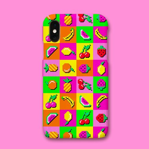NEON FRUITY PHONE CASE - iPhone XS Max