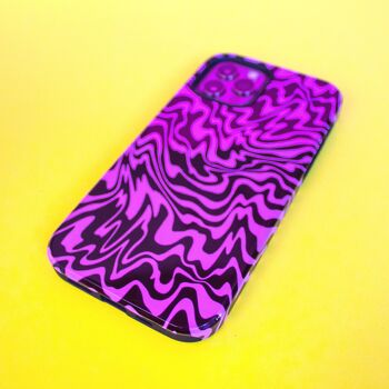 COQUE DE TÉLÉPHONE TRIPPY - LILAS/NOIR - Samsung S20 2