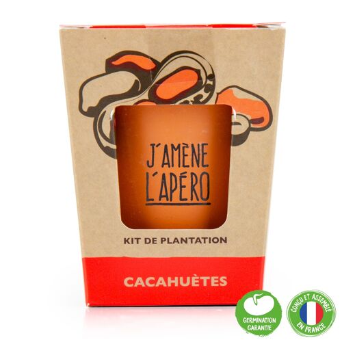 Kit message J'amène L'apéro - Cacahuètes