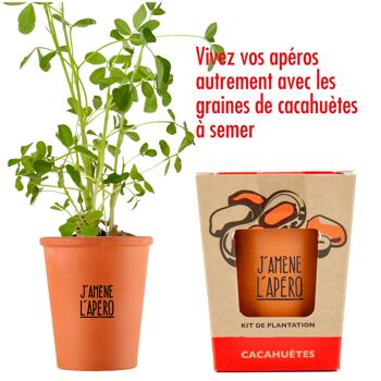 Kit message J'amène L'apéro - Cacahuètes 3