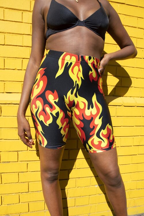 True flame cycle shorts