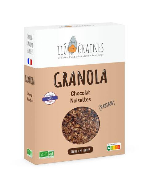 Granola Chocolat Noisettes Bio