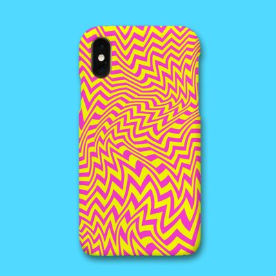 WARP ZIGZAG PHONE CASE - Apple iPhone X / XS