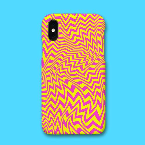 WARP ZIGZAG PHONE CASE - iPhone XR