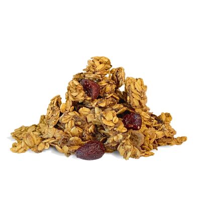 Artisanal granola Cranberries Organic chia seeds