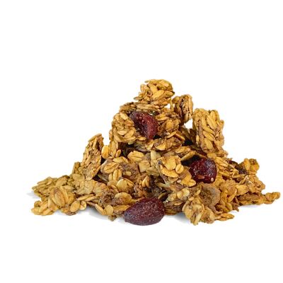 Artisanal granola Cranberries Organic chia seeds