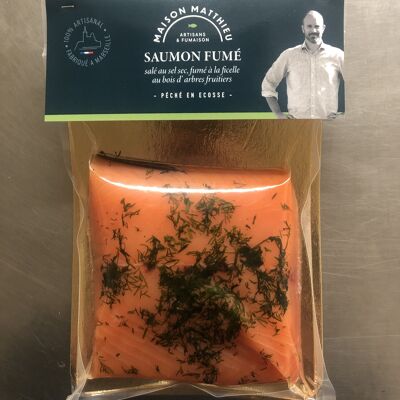 Saumon fumé "gravlax" à l'aneth - 300g