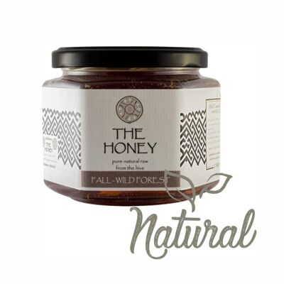 100% natural - the best! a perfect caramel flavor wild forest honey