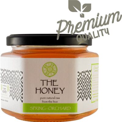 100% natural! a perfect dandelion and cherry flowers aroma! spring honey