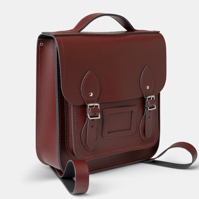 The Small Portrait Backpack -  Oxblood