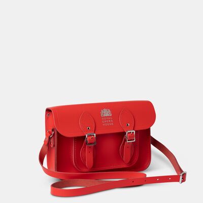 The Royal Opera House 11 Inch Satchel -  ROH Red