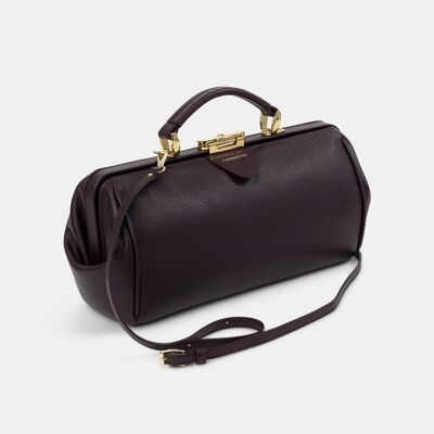 The Doctor's Bag -  Bordeaux Calf Grain