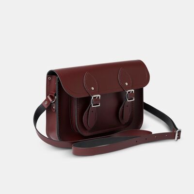 The 11 Inch Satchel -  Oxblood