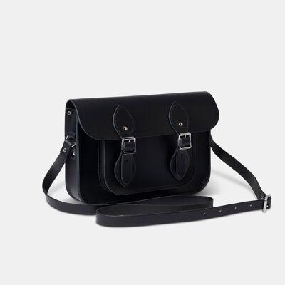 The 11 Inch Satchel -  Black