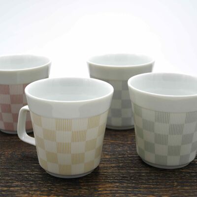 Set of 4 Miyama cups