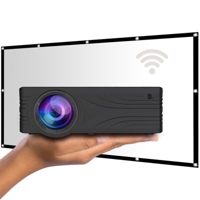Proyector LED LV-HD240 Wi-Fi BUNDLE incluido LV-STA100FP negro
