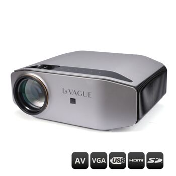LV-HD500 Projecteur LED Full HD argent 2