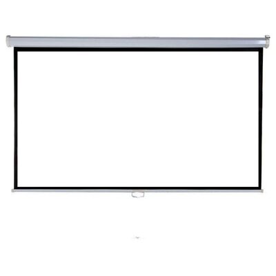 LV-HE120 Screen 16:9 electric screen with remote control - white