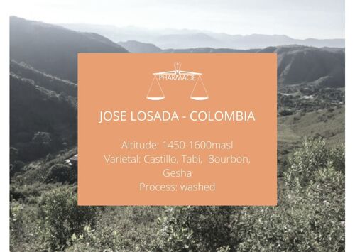 Jose Losada, COLOMBIA — Espresso Roast - Wholebean - 250g