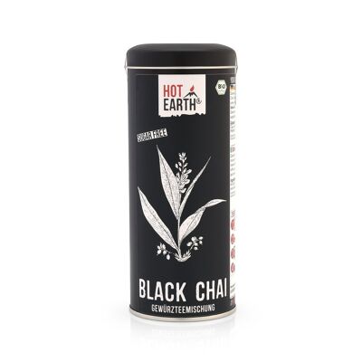 Chai negro | sin azúcar | orgánico | 250g, lata