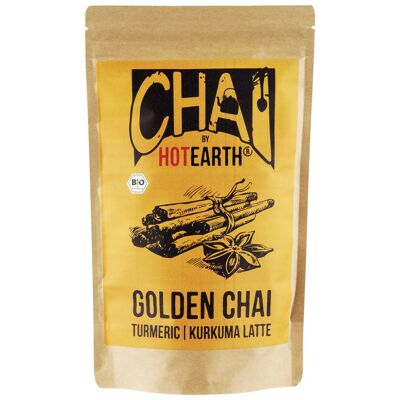 golden chai | Turmeric Latte | organic | Golden Milk | HOT EARTH | 100g, bag
