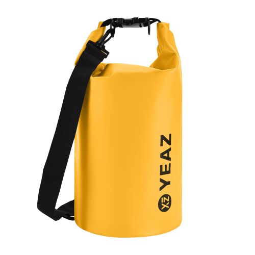 ISAR Wasserfester Packsack 10L - yellow sun