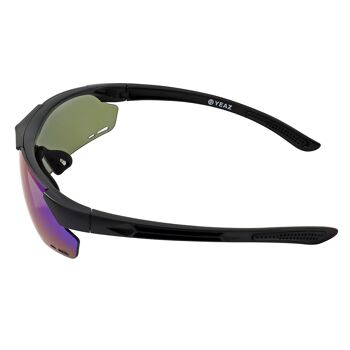 SUNUP Magnet Sports Lunettes de soleil Matt Black / Full Revo Blue 3