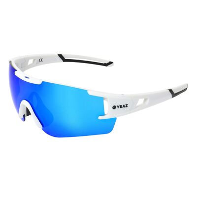 Lunettes de soleil sport SUNBLOW Blanc Vif/Bleu