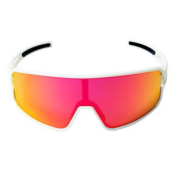 SUNWAVE lunettes de soleil sport blanc crème/rose 2