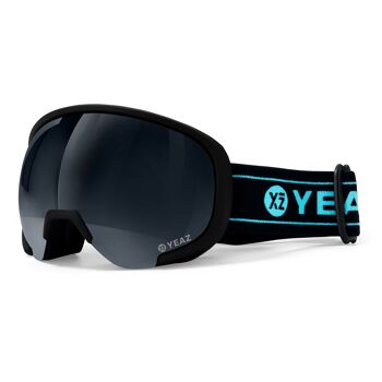 Masque de ski et snowboard BLACK RUN noir/noir mat 1