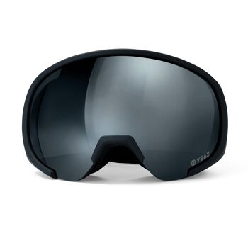 Masque de ski et snowboard BLACK RUN noir/noir mat 2