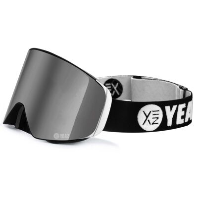 APEX magnet ski snowboard masque argent miroir/argent