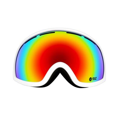 Masque de ski et de snowboard PEAK rouge/blanc