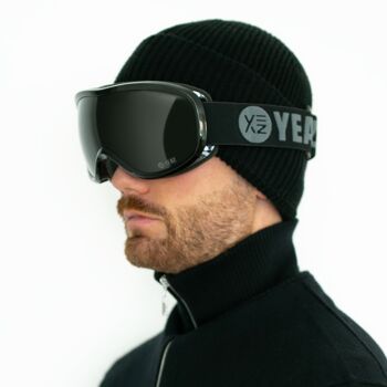 Masque de ski et de snowboard STEEZE noir/noir 9