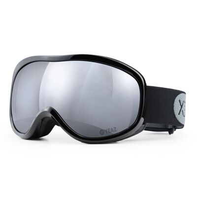 Gafas de esquí y snowboard STEEZE plata/negro