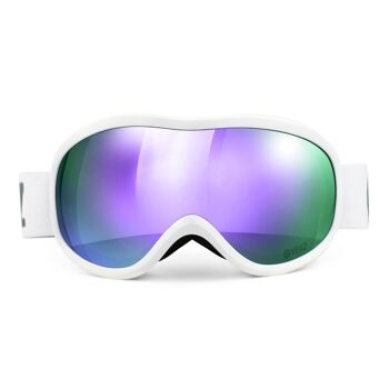 Masque de ski et de snowboard STEEZE violet/blanc 2