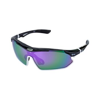 Lunettes de soleil sport SUNRAY noir/blanc/violet 1