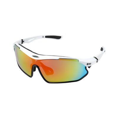 SUNRAY sports sunglasses white/black/red