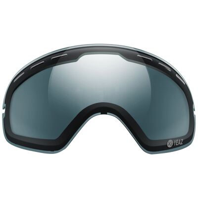 XTRM-SUMMIT polarized interchangeable lens for ski and snowboard goggles with frame